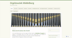 Desktop Screenshot of orgelmuziekmiddelburg.com