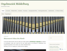 Tablet Screenshot of orgelmuziekmiddelburg.com